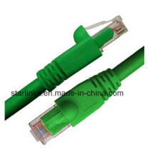 CAT6A Snagless неэкранированный сетевой патч-кабель UTP 10 Gigabit Green